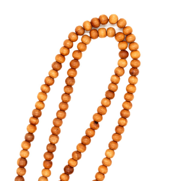 Sandalwood Mala | Chandan Mala with 108 Beads - Image 2